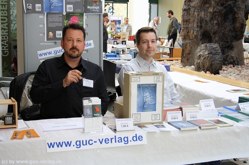 Der GUC-Verlagsstand auf der Chemnitzer Büchermeile